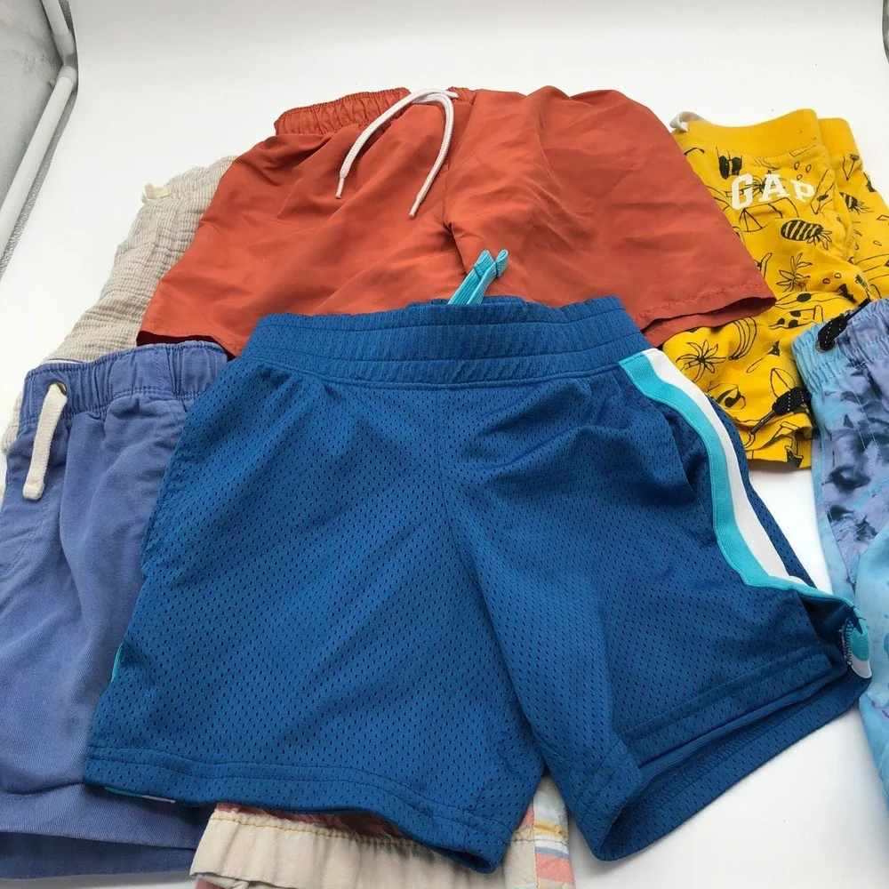 Boys 5T Shorts BUNDLE Summer Pull On Swim Trunks H&M Quicksilver Zara Gap